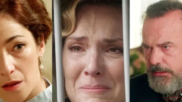 Eugenia, Cruz e Alonso de La Promessa &copy; Mediaset.