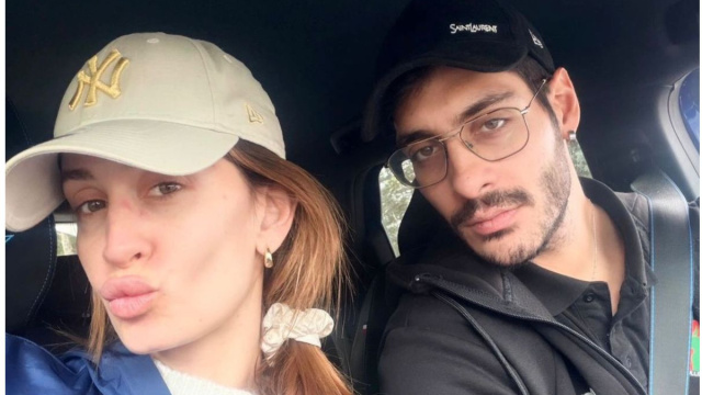Helena Prestes e Javier Martinez &copy; Instagram.