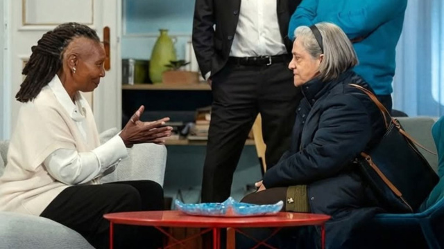 Whoopi Goldberg Patrizio Rispo e Nunzia Schiano un posto al sole