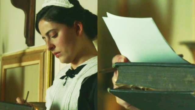 Vera scrive a Lope © La Promessa