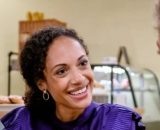 Nicole in una scena di Tempesta d'amore &copy; Mediaset.