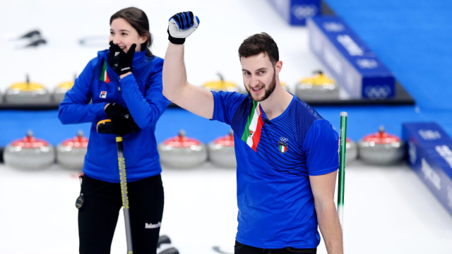 Curling: Amos Mosaner e Stefania Constantini parlano dell'Emozione ... &copy; Creative Commons