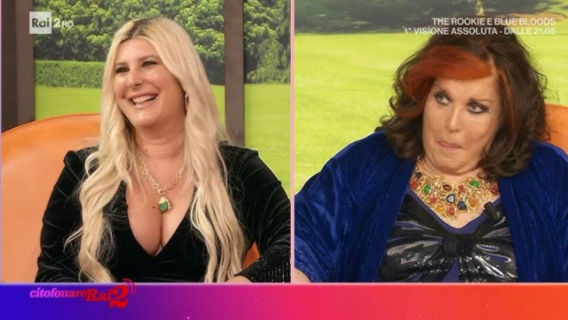 "L'intervista Vip" - Patrizia e Giada De Blanck - Citofonare Rai2 08/05/2022