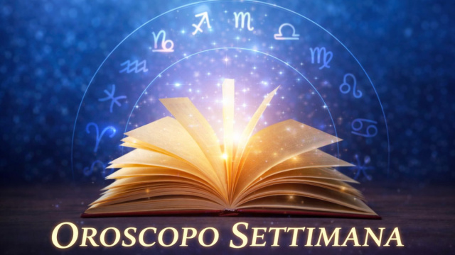 Locandina per l'oroscopo della settimana 16-22 febbraio e classifica - &copy; Pixabay IA.