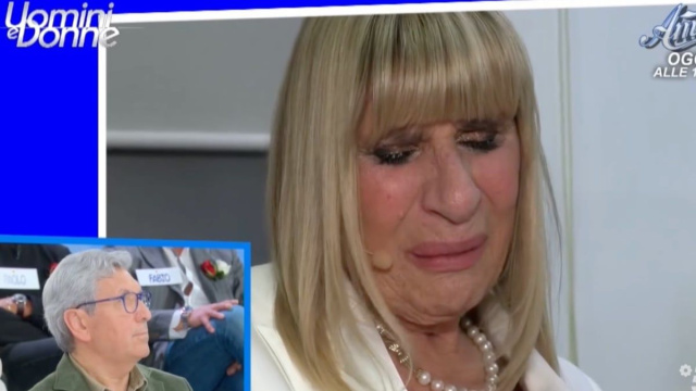 Mario Lenti e Gemma Galgani &copy; Canale 5.