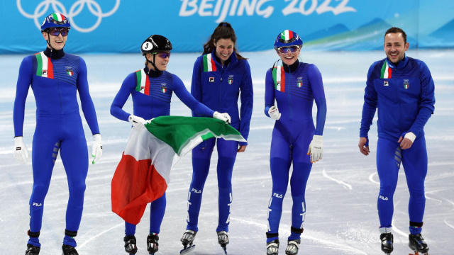 Olimpiadi invernali, staffetta mista a squadre: impresa azzurra, &egrave; ... &copy; Creative Commons