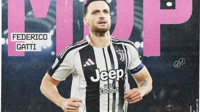 Con la zampata del 3-3, Federico gatti &egrave; L&rsquo;MVP (Facebook/Juventus)