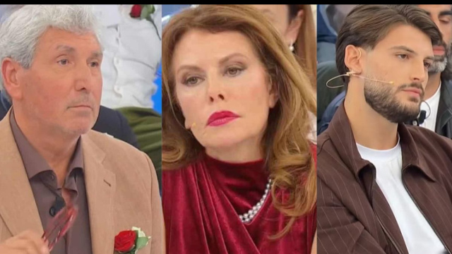 Mario Lenti, Cinzia Paolini e Ciro Solimeno &copy; Canale 5.