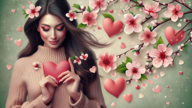 Oroscopo e amore generato con &copy; AI Copilot