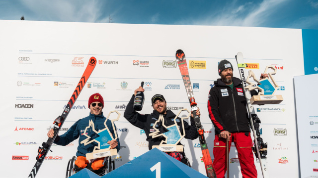 Alpino paralimpico, Ren&eacute; De Silvestro vince il SG di Coppa a ... &copy; Creative Commons