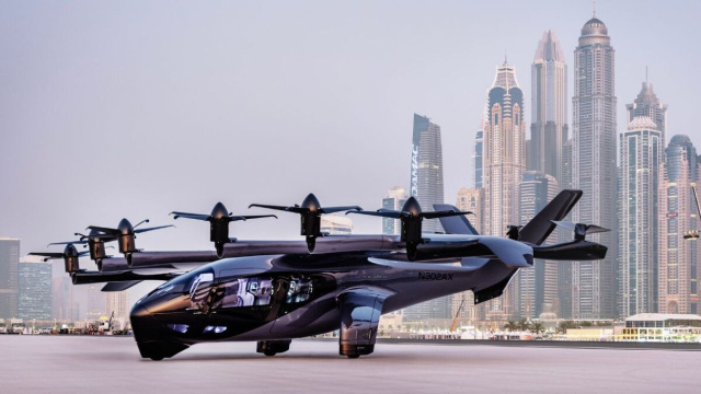 UN mezzo dell'Archer Aviation, foto dal sito ufficiale.
