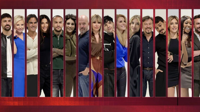 Il cast ufficiale del Gf Vip (Mediaset).