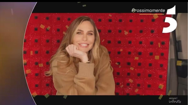 Ilary Blasi - screenshot &copy; Canale 5.
