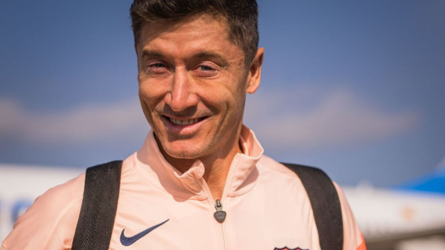 Robert Lewandowski, attaccante del Barcellona. Foto &copy; Barcellona