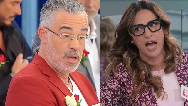 Sebastiano Mignosa e Elisabetta Gigante &copy; Canale 5.