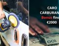 Caro carburante, bonus fino a 2.000 euro: cosa cambia per famiglie e lavoratori