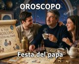 Locandina per l'oroscopo della Festa del pap&agrave; e classifica - &copy; Pixabay IA.
