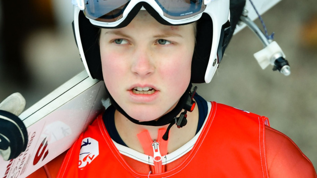 File:20200222 FIS NC COC Eisenerz PRC Ladies HS109 Alexa Brabec ... &copy; Creative Commons