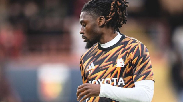 Manu Kone, centrocampista della Roma. Foto &copy; Roma