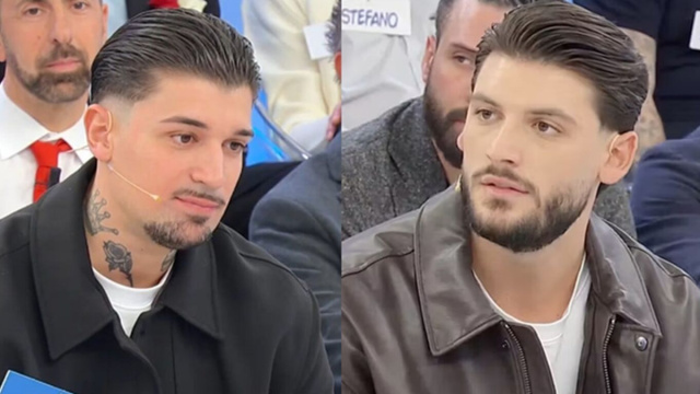 Matteo Stratoti e Ciro Solimeno &copy;Uomini e Donne/Mediaset.