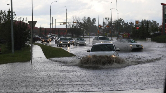 Un'alluvione, foto di repertorio.