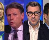 Giorgia Meloni, Giuseppe Conte, Matteo Salvini e Roberto Vannaci (&copy; Facebook)