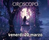 Locandina per l'oroscopo di venerd&igrave; 20 marzo e classifica - &copy; Pixabay IA.