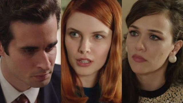 Ettore, Odile e Marta - screenshoot &copy; Rai