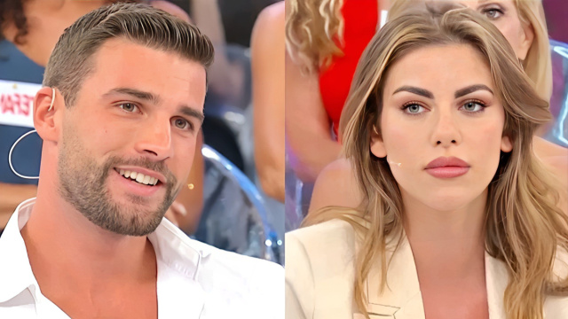 Flavio e Nicole - screenshot &copy; Canale 5.