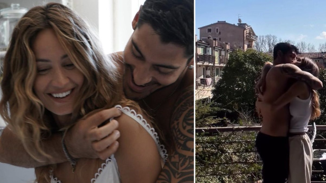 Helena Prestes e Javier Martinez &copy; Instagram.