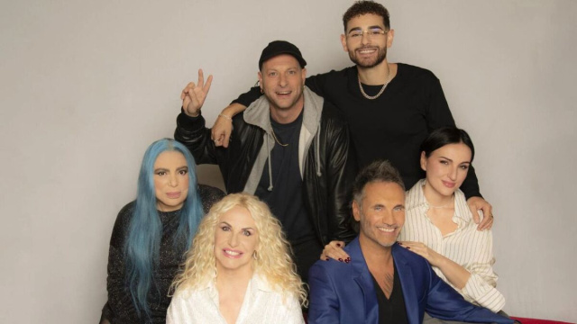 I coach di The Voice Generations e Antonella Clerici. (Rai).