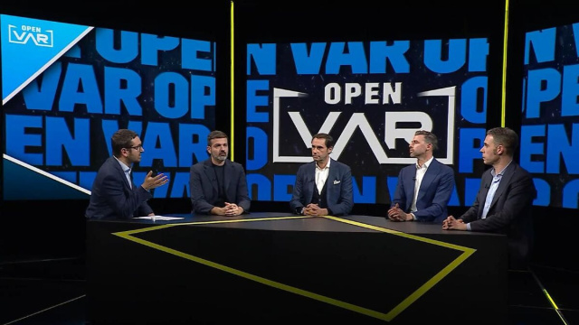 Open Var, trasmissione di Dazn. Foto &copy; FIGC