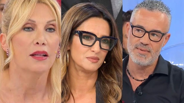 Sabrina, Elisabetta e Sebastiano - screenshot &copy; Canale 5