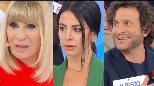 Gemma Galgani, Debora e Alessio Pili Stella &copy; Canale 5.