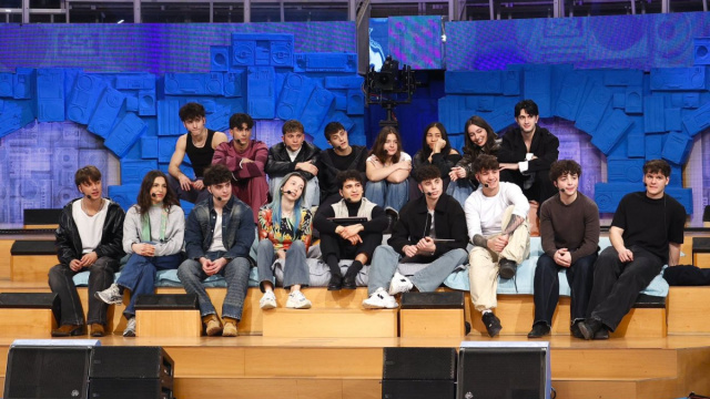 Gli allievi di Amici 25 &copy; Canale 5.