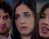 Niko, Manuela e Micaela - screenshot &copy; Un posto al sole.