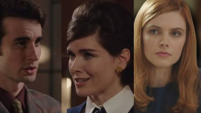 Ettore, Greta e Odile - screenshoot &copy; Rai