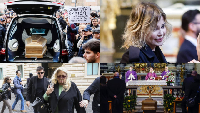 Funerali Enrica Bonaccorti, l'ultimo saluto alla Chiesa degli ... &copy; Creative Commons