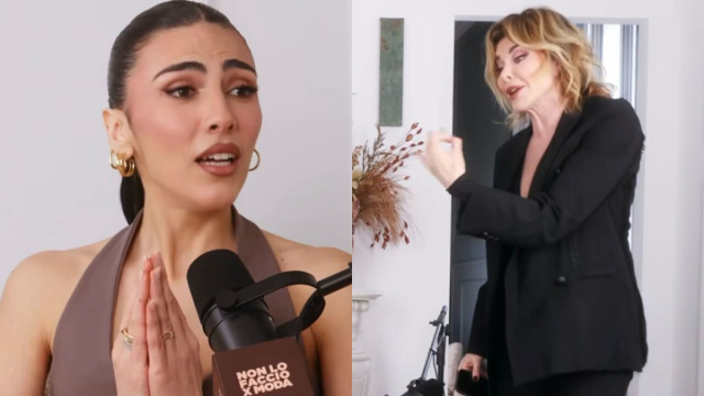Giulia Salemi e Alba Parietti &copy;Non lo faccio X moda/YouTube.