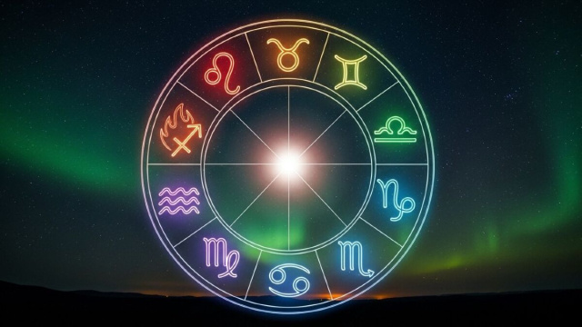 I simboli dei 12 segni zodiacali - immagine creata con &copy; Whisk AI.