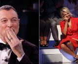 In foto Maria De Filippi e Amadeus &copy; Mediaset