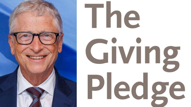 Bill Gates e The Giving Pledge.