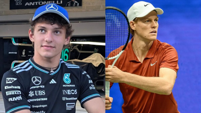 Kimi Antonelli e Jannik Sinner (Wikimedia Commons).