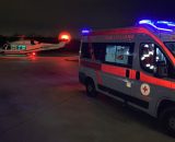 Un'ambulanza della Croce rossa italiana.