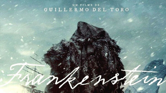 Frankenstein di Guillermo Del Toro - locandina ufficiale.