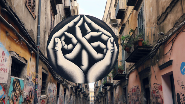 Numero 5 della Smorfia napoletana, 'a mano, oroscopo Gemelli. &copy; Immagine creata con Dall-E