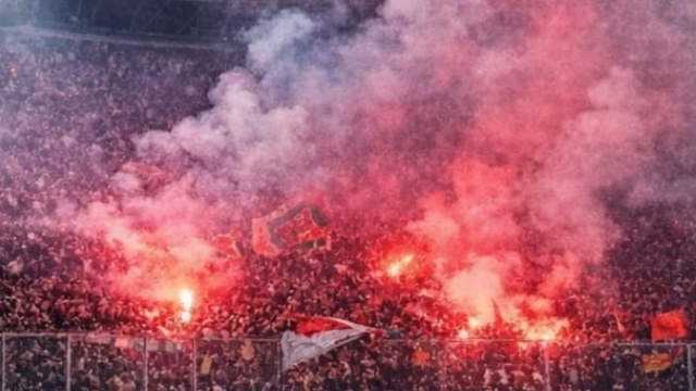 Tifosi allo stadio @ Immagine I.A.