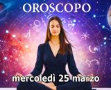 Locandina per l'oroscopo di mercoled&igrave; 25 marzo e classifica - &copy; Gemini IA.