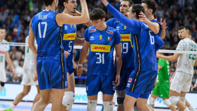 Nazionale italiana di pallavolo &copy; Pagina Facebook ufficiale della Federazione Italiana Pallavolo