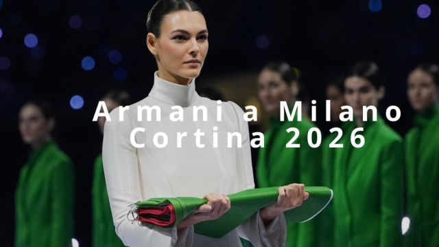 Armani e il tricolore alle Olimpiadi invernali 2026 - AdL Mag &copy; Creative Commons